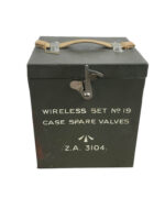 WW2 British 19 Set Spare Valves Case With Contents