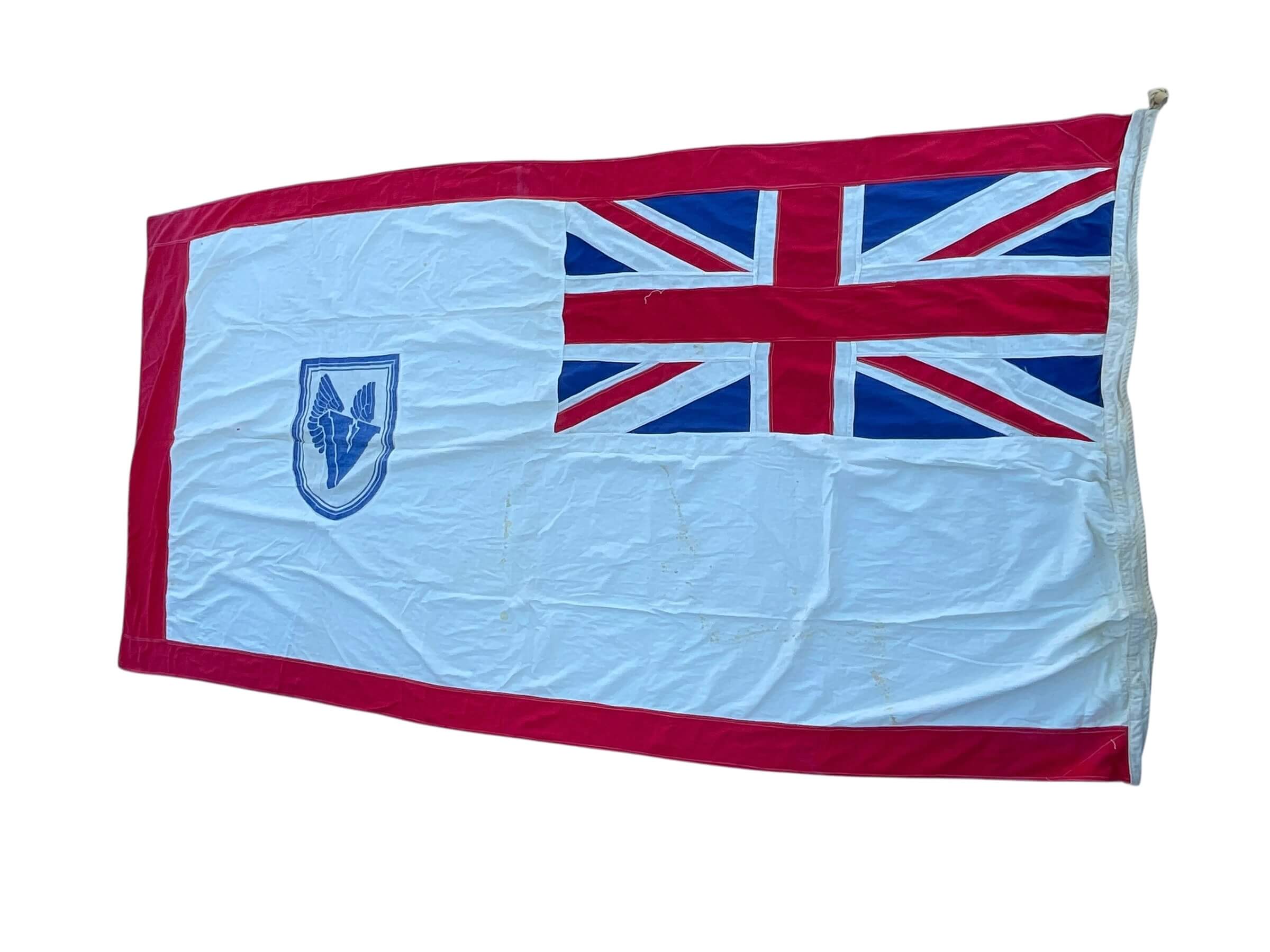 WW2 Canadian 5th Victory Loan Flag 104" X 46" WW2 Canadian 5th Victory Loan Flag 104" X 46"