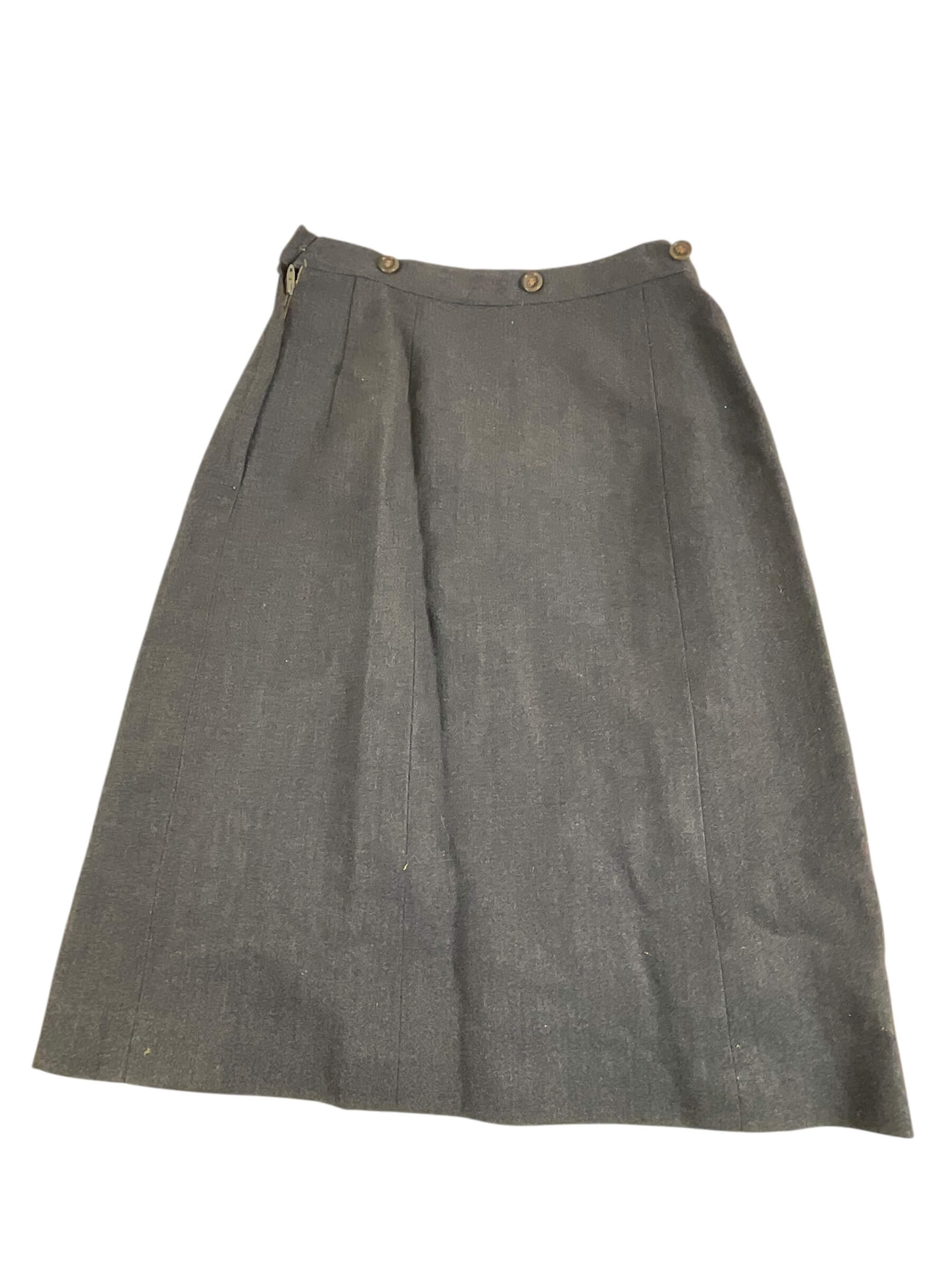 Canadian RCAF Women's Officers Battle Dress Jacket and Skirt Dated 1962 Canadian RCAF Women's Officers Battle Dress Jacket and Skirt Dated 1962