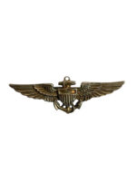 WW2 US USN Navy Pilots Wings Maker Amico 110th Karat Gold on Silver WW2 US USN Navy Pilots Wings Maker Amico 110th Karat Gold on Silver