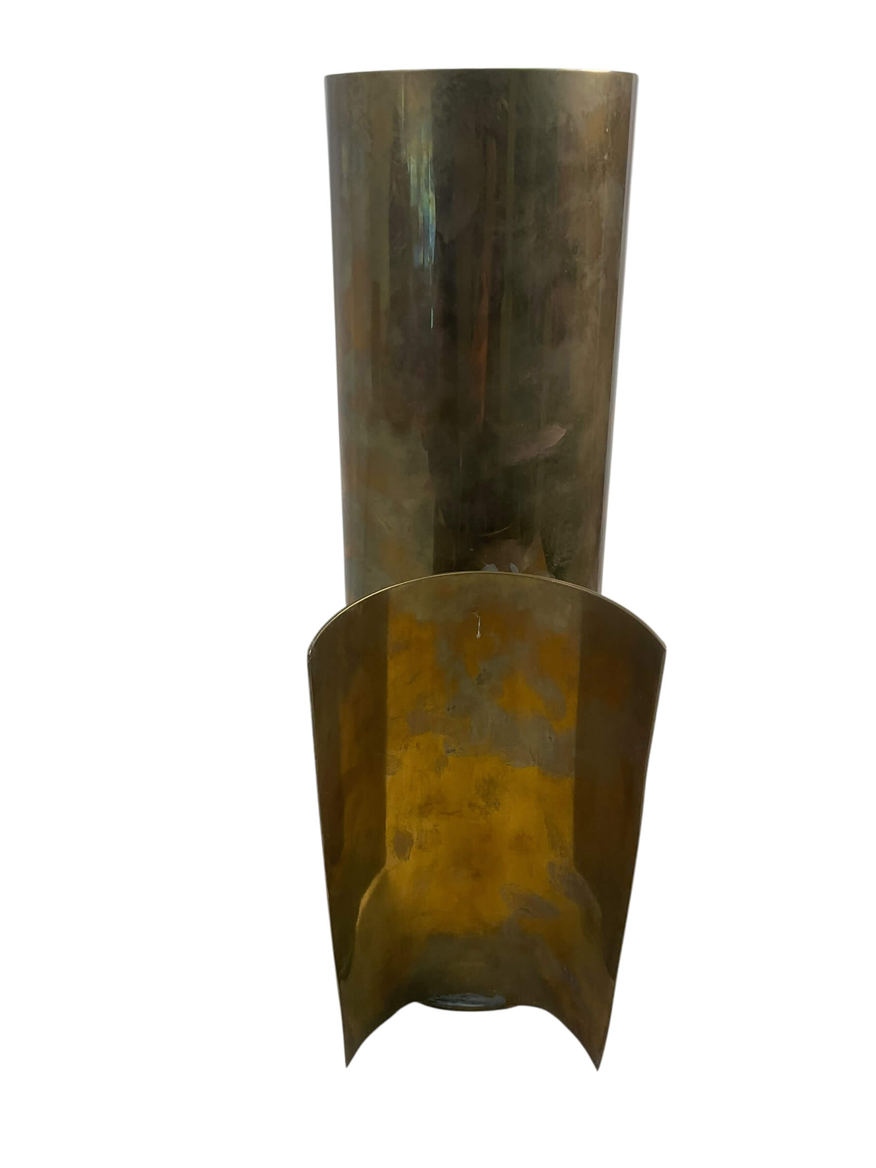 Canadian Forces 105mm Shell Casing Trench Art Wine Bottle Holder Canadian Forces 105mm Shell Casing Trench Art Wine Bottle Holder