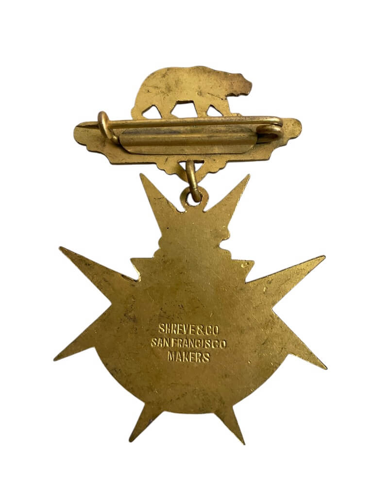 US Shriners Golden Gate No 16 K.Y. San Francisco Medal US Shriners Golden Gate No 16 K.Y. San Francisco Medal