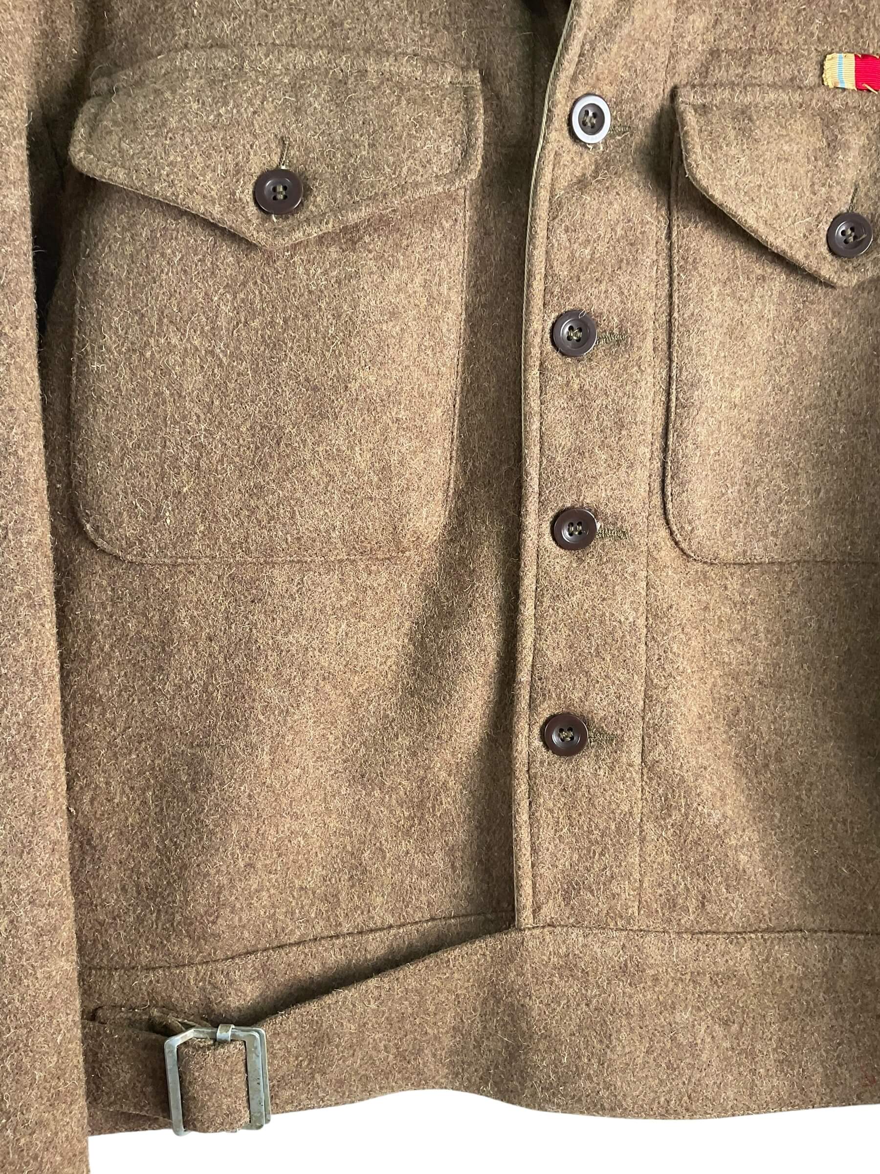 WW2 British Intelligence Corps Battledress Jacket What Price Glory REPRODUCTION WW2 British Intelligence Corps Battledress Jacket What Price Glory REPRODUCTION