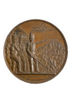British Napoleonic Battle of Salamanca July 22 1812 Bronze Medallion