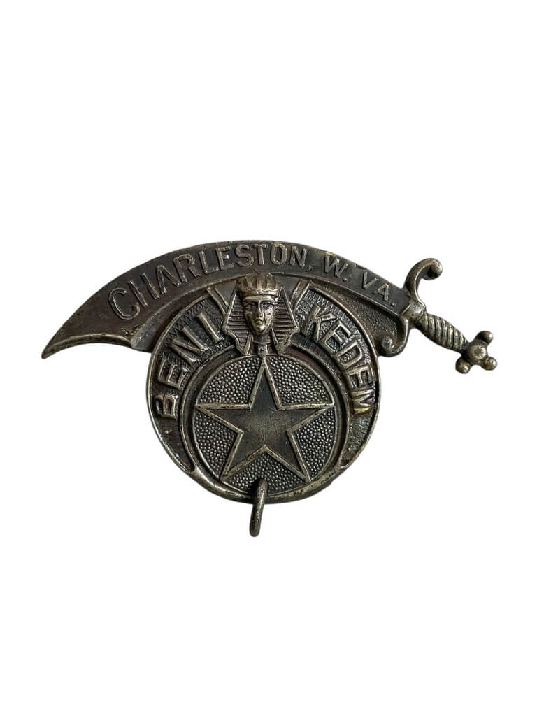 US Shriners Beni Kedem Temple Charleston Virginia Medal US Shriners Beni Kedem Temple Charleston Virginia Medal