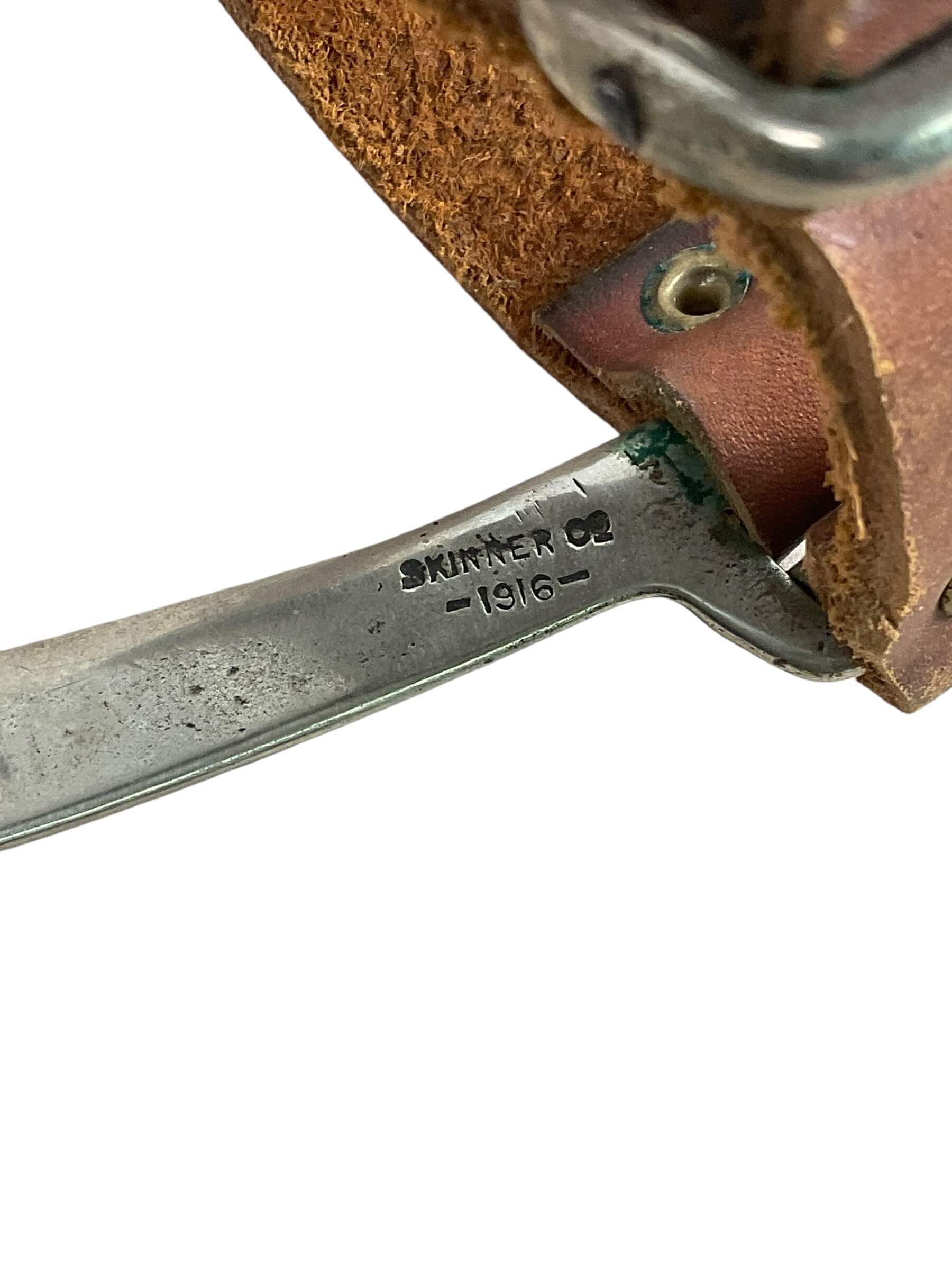 WW1 Canadian CEF Pair of Spurs C Broad Arrowed Dated & Service No. WW1 Canadian CEF Pair of Spurs C Broad Arrowed Dated & Service No.