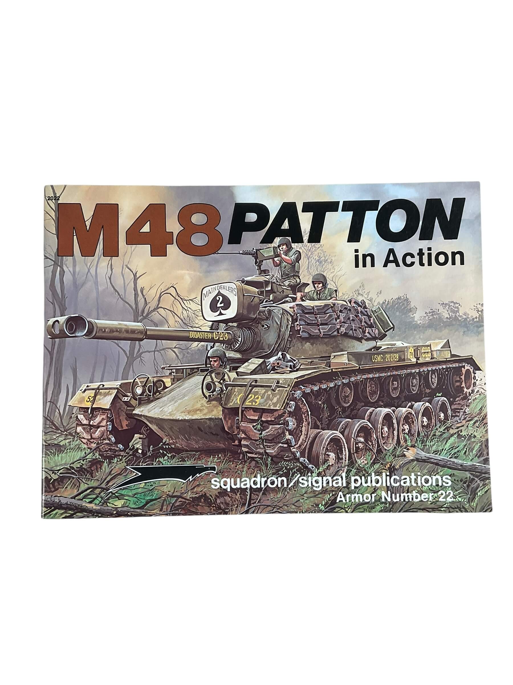 US M48 Patton In Action Squadron Signal Armor No 22 Used Softcover Reference Book US M48 Patton In Action Squadron Signal Armor No 22 Used Softcover Reference Book