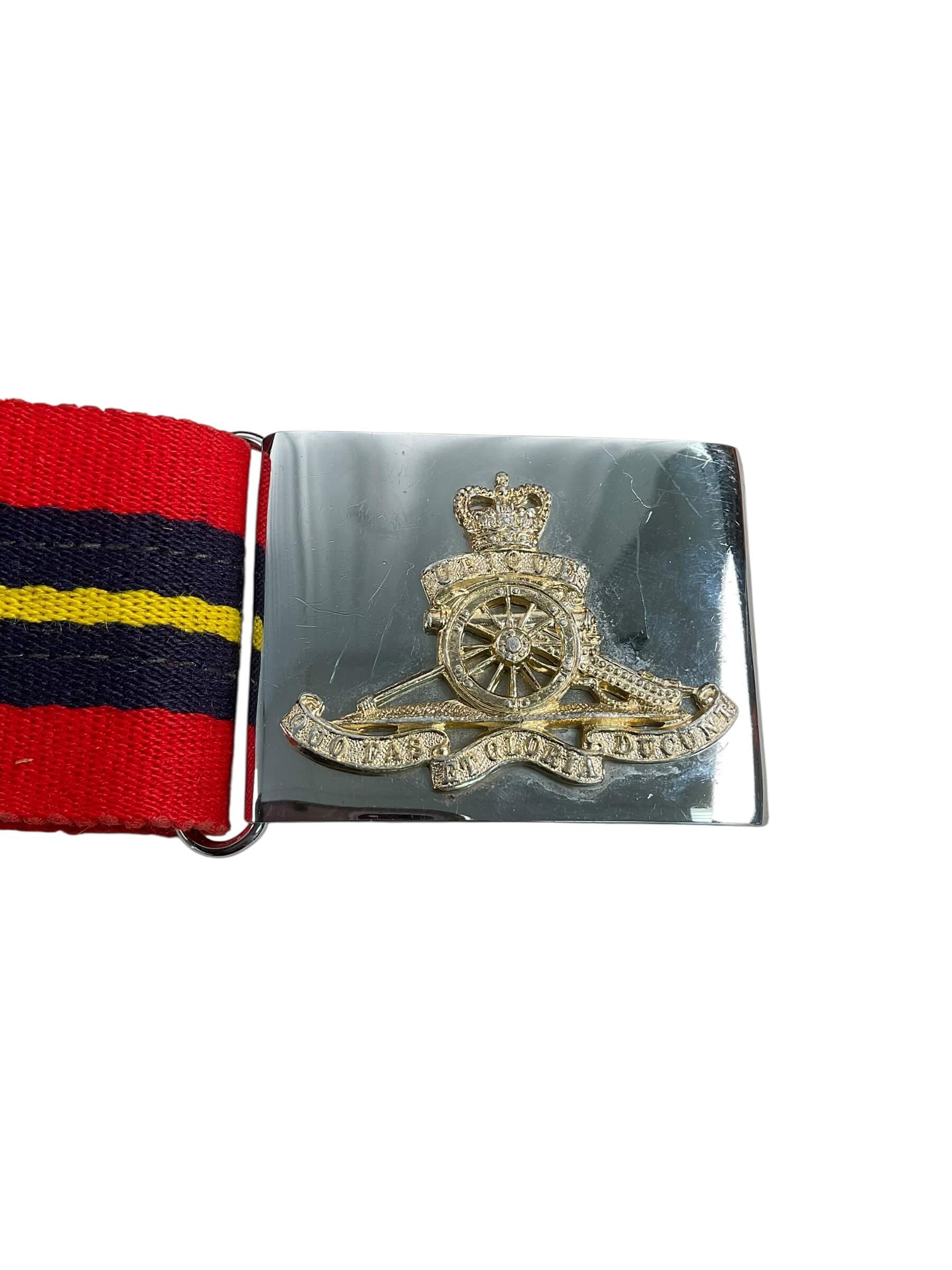 British Royal Artillery Stable Belt and Buckle Maker Hobson and Sons British Royal Artillery Stable Belt and Buckle Maker Hobson and Sons