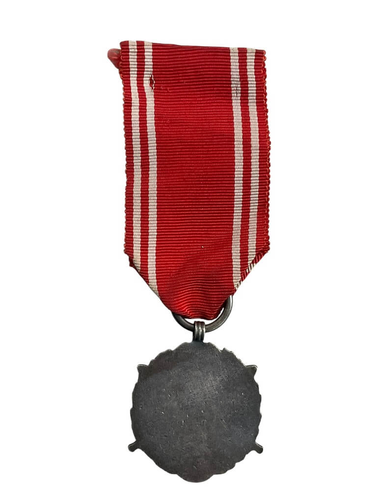 Poland Polish 10 Year Fire Service Full Size Medal Poland Polish 10 Year Fire Service Full Size Medal