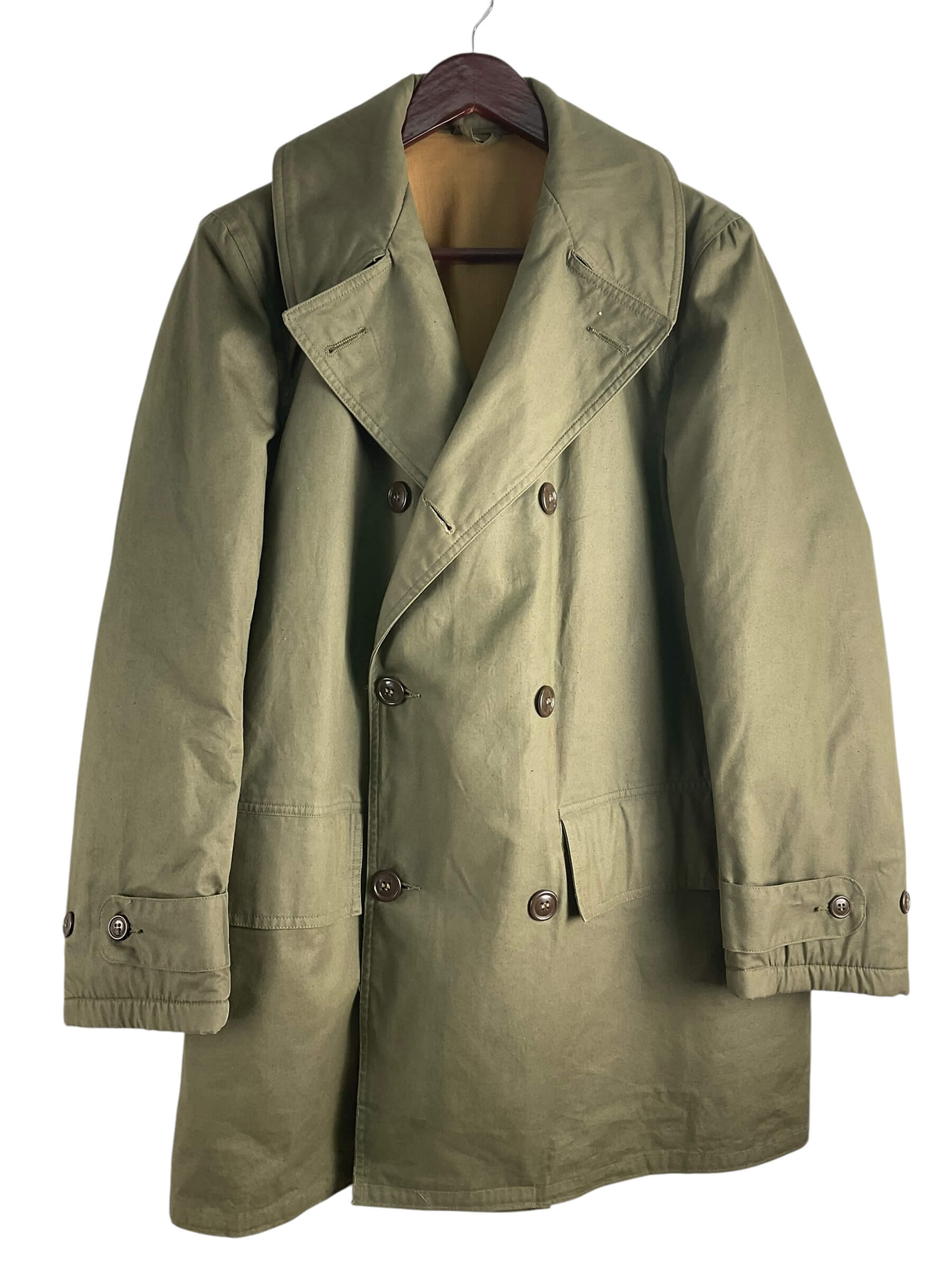 WW2 US Army OD Green Mackinaw Coat Jacket Size 36 WW2 US Army OD Green Mackinaw Coat Jacket Size 36