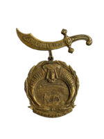 US Shriners Knights Templar Aberdeen South Dakota Louisville 1909 Medal