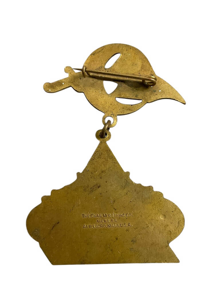 US Shriners El Kahir Temple Cedar Rapids Iowa 1906 Medal US Shriners El Kahir Temple Cedar Rapids Iowa 1906 Medal