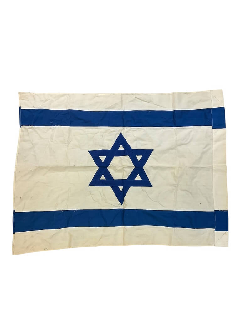 Israel Israeli Cotton Multi Piece Construction Flag 40" X 30" Israel Israeli Cotton Multi Piece Construction Flag 40" X 30"
