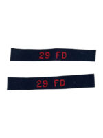 Canadian Army RCA 29th Field Shoulder Titles Insignia Pair
