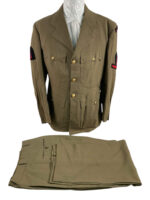 Canadian RCN Navy Tropical Worsted 4 Pocket Tunic and Trousers Dated 1955