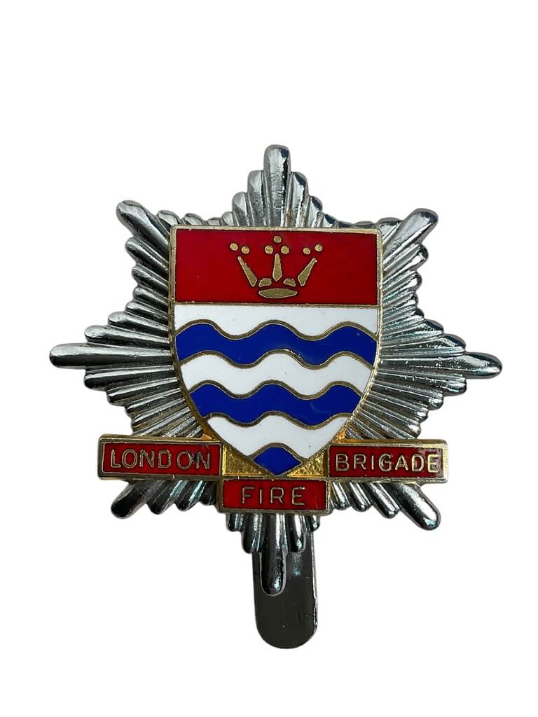 London Fire Brigade Cap Badge London Fire Brigade Cap Badge