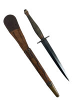 WW2 British 2nd Pattern FS Dagger With Scabbard WW2 British 2nd Pattern FS Dagger With Scabbard