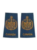 Canadian Forces RCAF Command Chief Warrant Officer Slip-Ons Insignia Pair