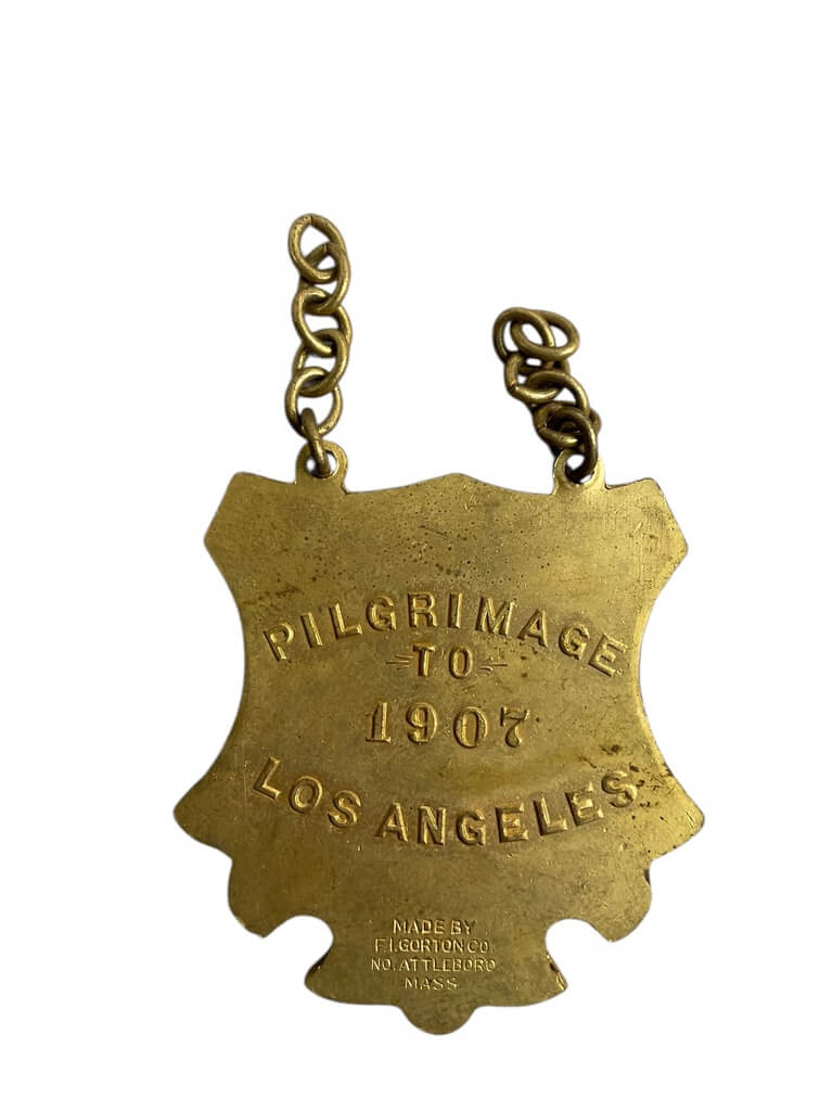 US Shriners Palestine Temple Providence Rhode Island Los Angeles 1907 What Cheer Medal US Shriners Palestine Temple Providence Rhode Island Los Angeles 1907 What Cheer Medal