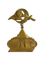 US Shriners El Kahir Temple Cedar Rapids Iowa 1906 Medal US Shriners El Kahir Temple Cedar Rapids Iowa 1906 Medal