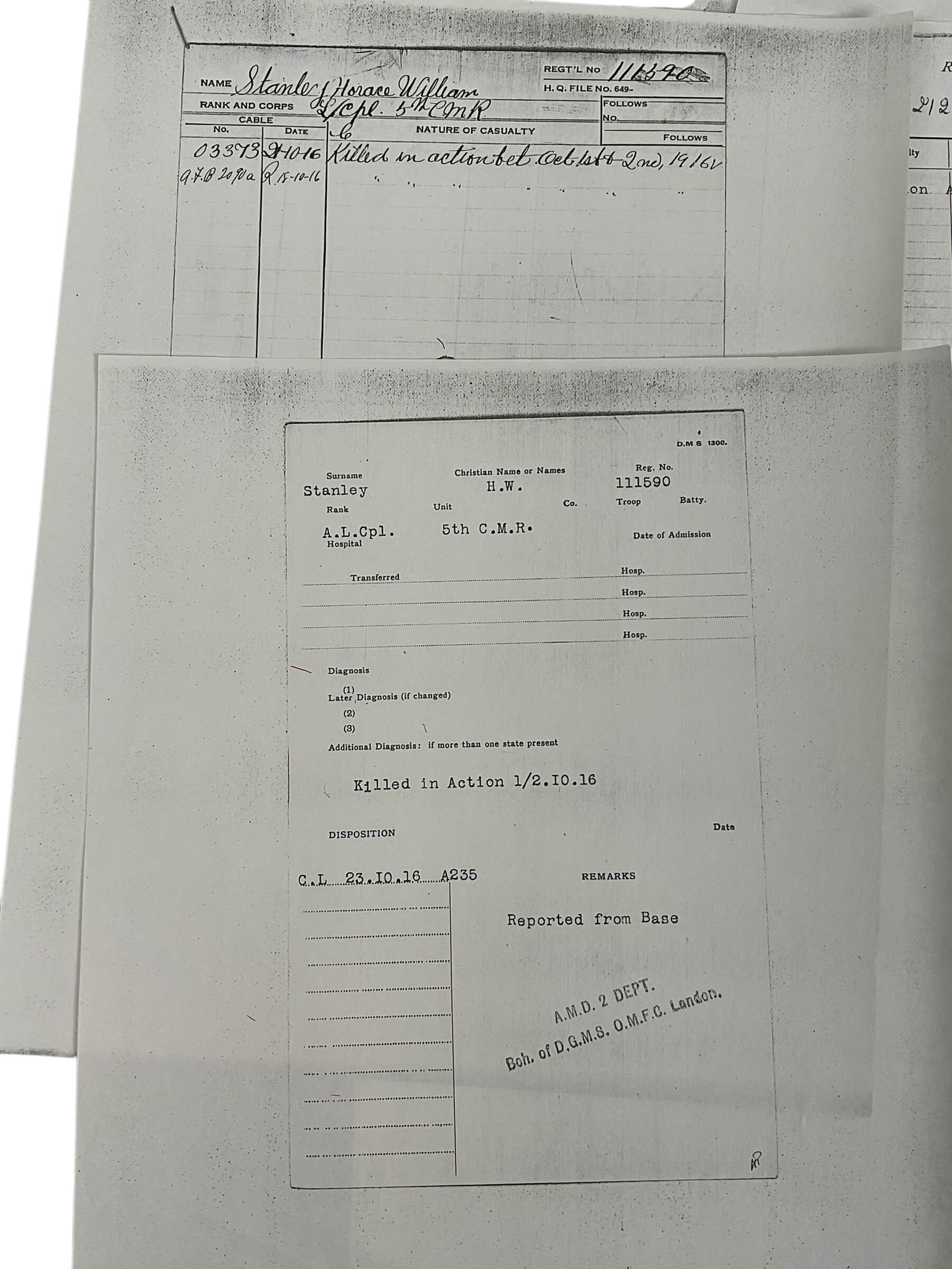WW1 Canadian CEF 5th CMR Memorial Cross Full Size With Research 111590 H.W. Stanley WW1 Canadian CEF 5th CMR Memorial Cross Full Size With Research 111590 H.W. Stanley