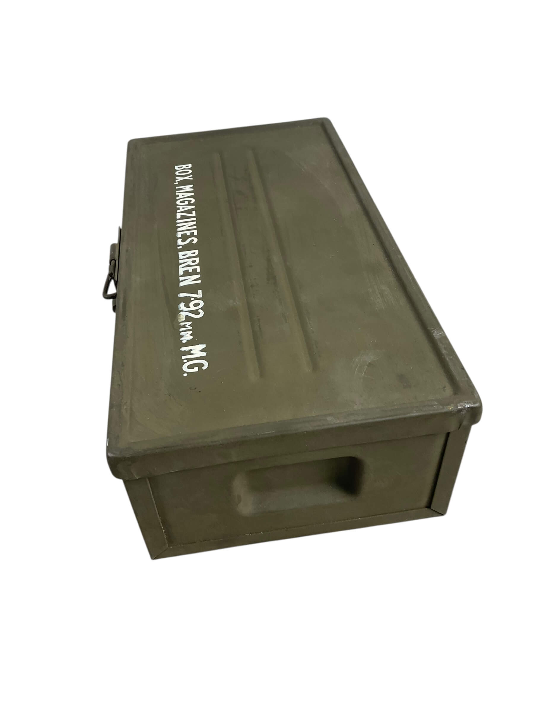 WW2 British Bren 7.92mm Box EMPTY WW2 British Bren 7.92mm Box EMPTY