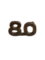 WW1 Canadian CEF 80th Battalion Shoulder Number Insignia Single
