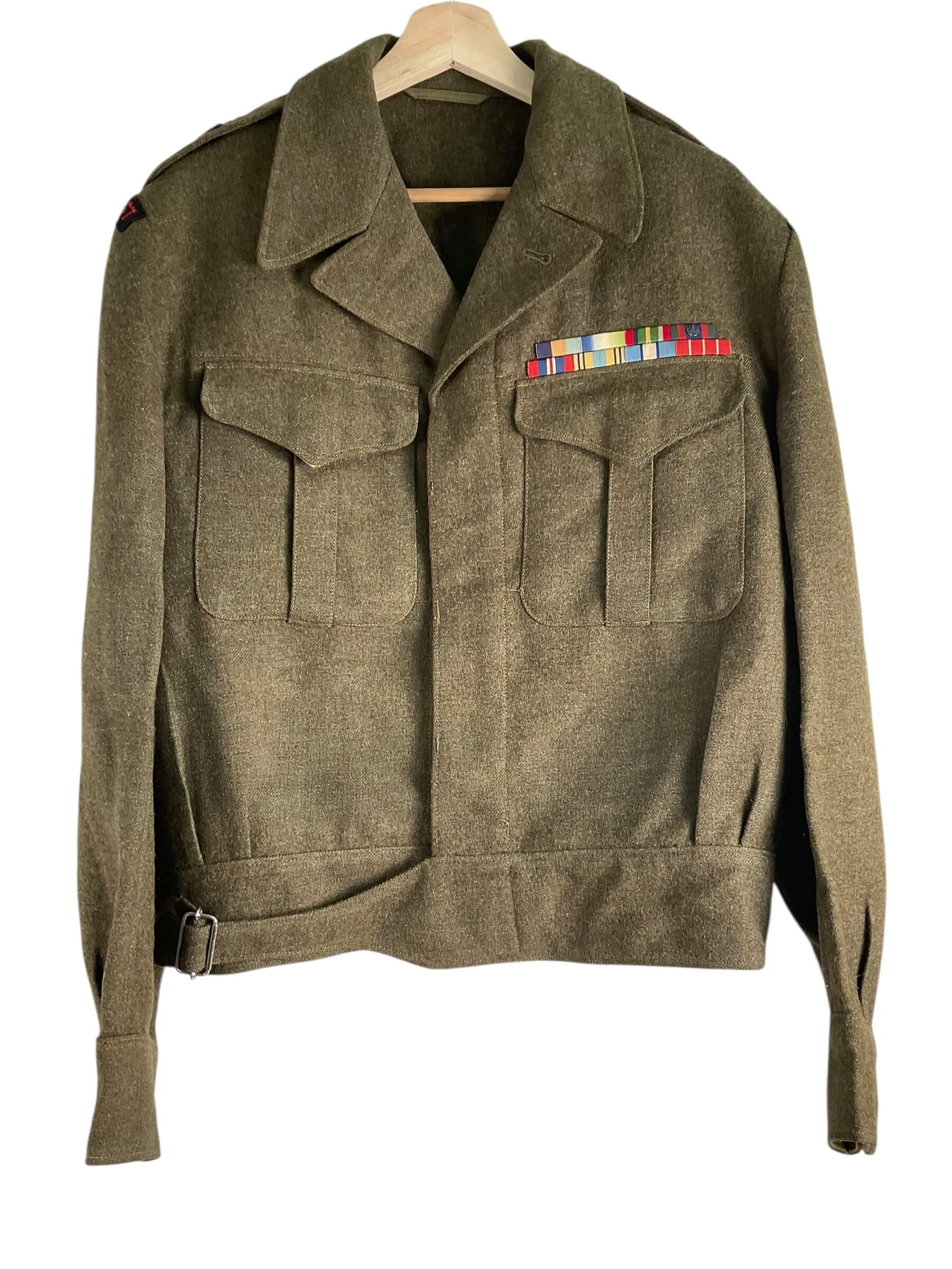 Canadian Army Korean War Provost Corps Officers Battle Dress Jacket Dated 1957 Size 16 Canadian Army Korean War Provost Corps Officers Battle Dress Jacket Dated 1957 Size 16