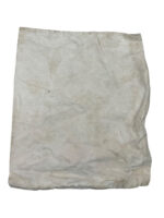 WW2 Canadian White Cotton Transit Bag 15" X 13" WW2 Canadian White Cotton Transit Bag 15" X 13"