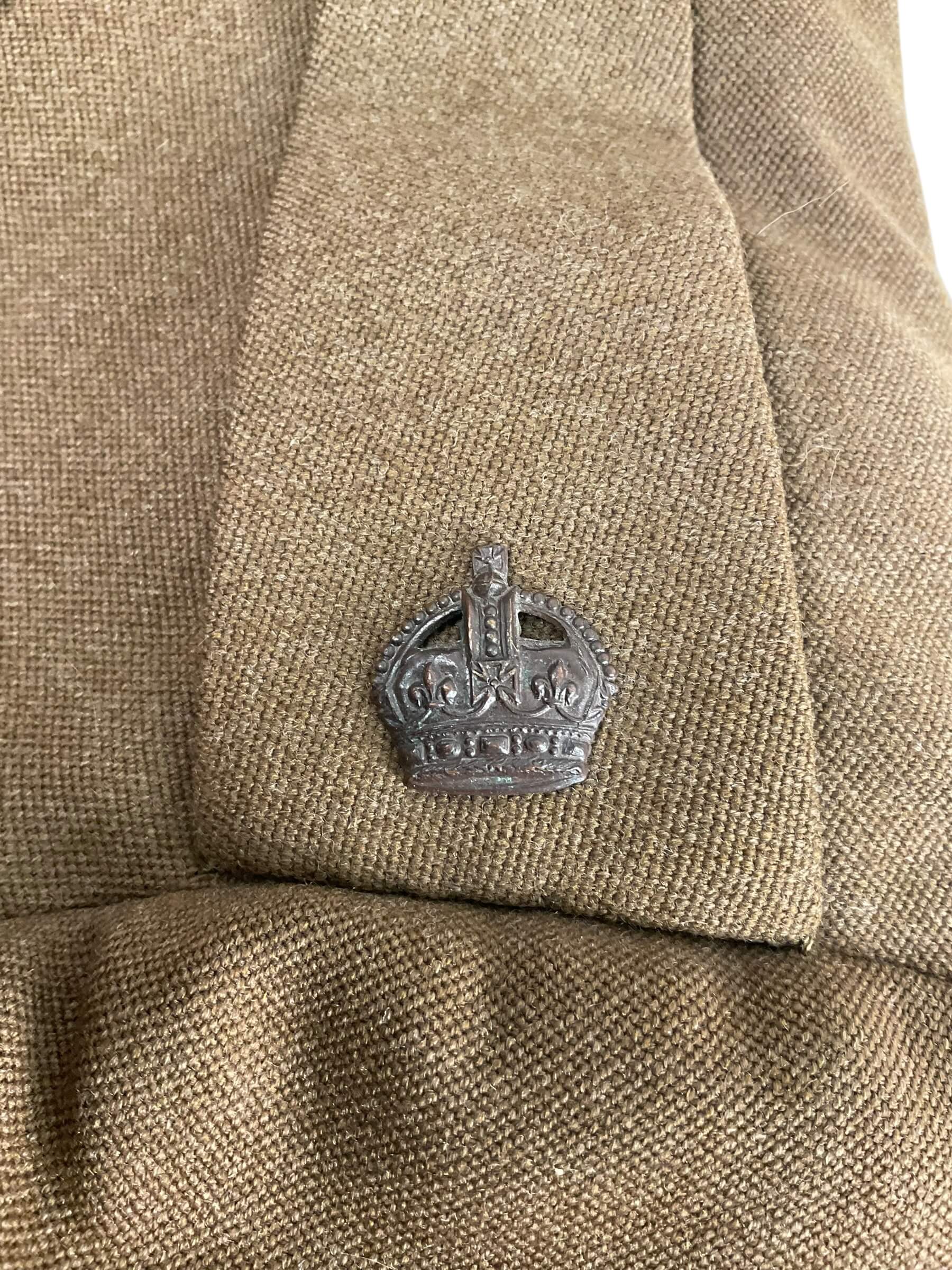 British Airborne Oxs and Bucks Officers Named 4 Pocket Tunic British Airborne Oxs and Bucks Officers Named 4 Pocket Tunic