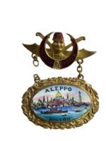 US Shriners Aleppo Temple Boston Massachusetts Louisville 1909 Medal