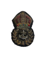 WW2 British RN Navy Chief Petty Officer Bullion Wire Cap Badge WW2 British RN Navy Chief Petty Officer Bullion Wire Cap Badge