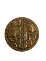 Canadian British US French 40th Anniversary Of D-Day Commemorative Medal Coin
