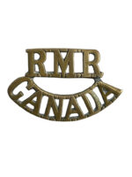 WW1 Canadian CEF Royal Canadian Regiment 14th Battalion Shoulder Title Insignia Single
