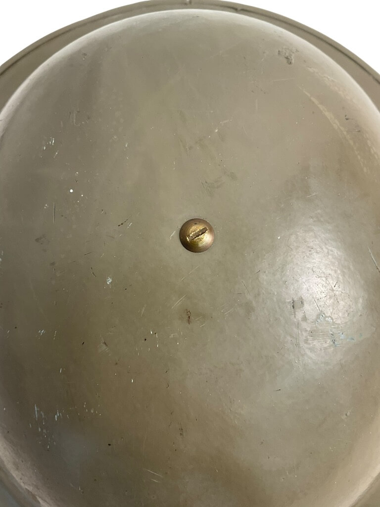 WW2 British Mk2 Steel Helmet Reissued Post War WW2 British Mk2 Steel Helmet Reissued Post War