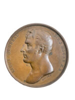 British Napoleonic 1809 Death of Sir John Moore Battle of Corunna Bronze Medallion