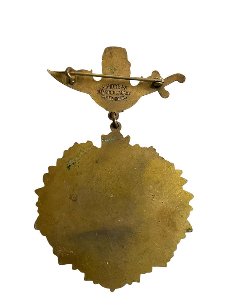 US Shriners Islam Temple San Francisco California 1905 Medal US Shriners Islam Temple San Francisco California 1905 Medal
