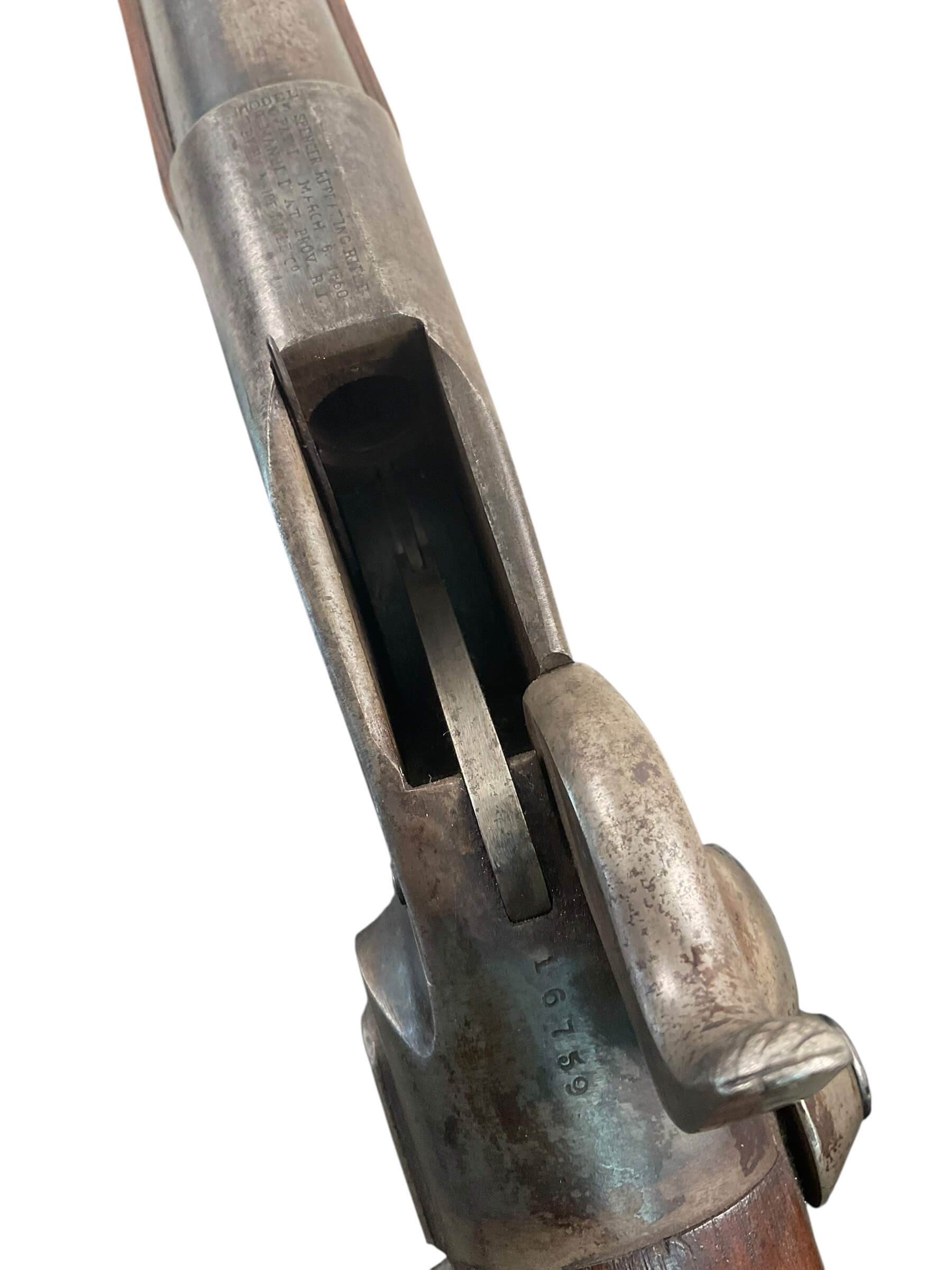 US Spencer Infantry Rifle With Bayonet 1081 Only Made US Spencer Infantry Rifle With Bayonet 1081 Only Made