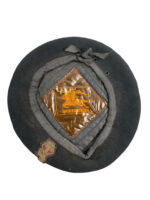 WW2 British Brigadiers Black Armoured Corps Beret Maker Burberrys