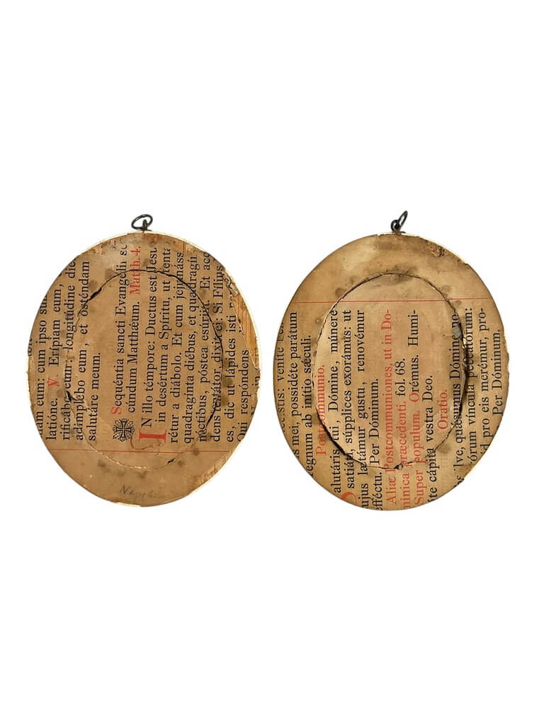 French Napoleonic Miniature Portraits Of Napoleon and Josephine 5" X 4" French Napoleonic Miniature Portraits Of Napoleon and Josephine 5" X 4"