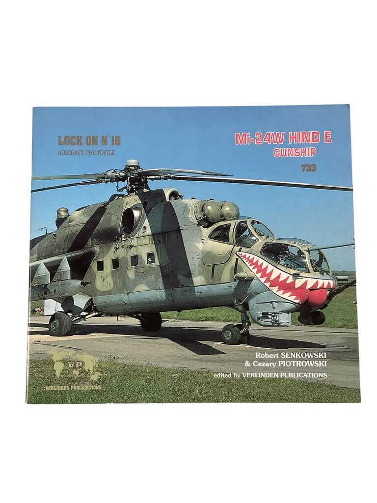 Russian Soviet Mi-24W Hind E Gunship 733 Lock On No 16 Used Softcover Reference Book Russian Soviet Mi-24W Hind E Gunship 733 Lock On No 16 Used Softcover Reference Book