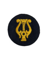 WW2 German Navy Kriegsmarine Musician Sleeve Patch WW2 German Navy Kriegsmarine Musician Sleeve Patch