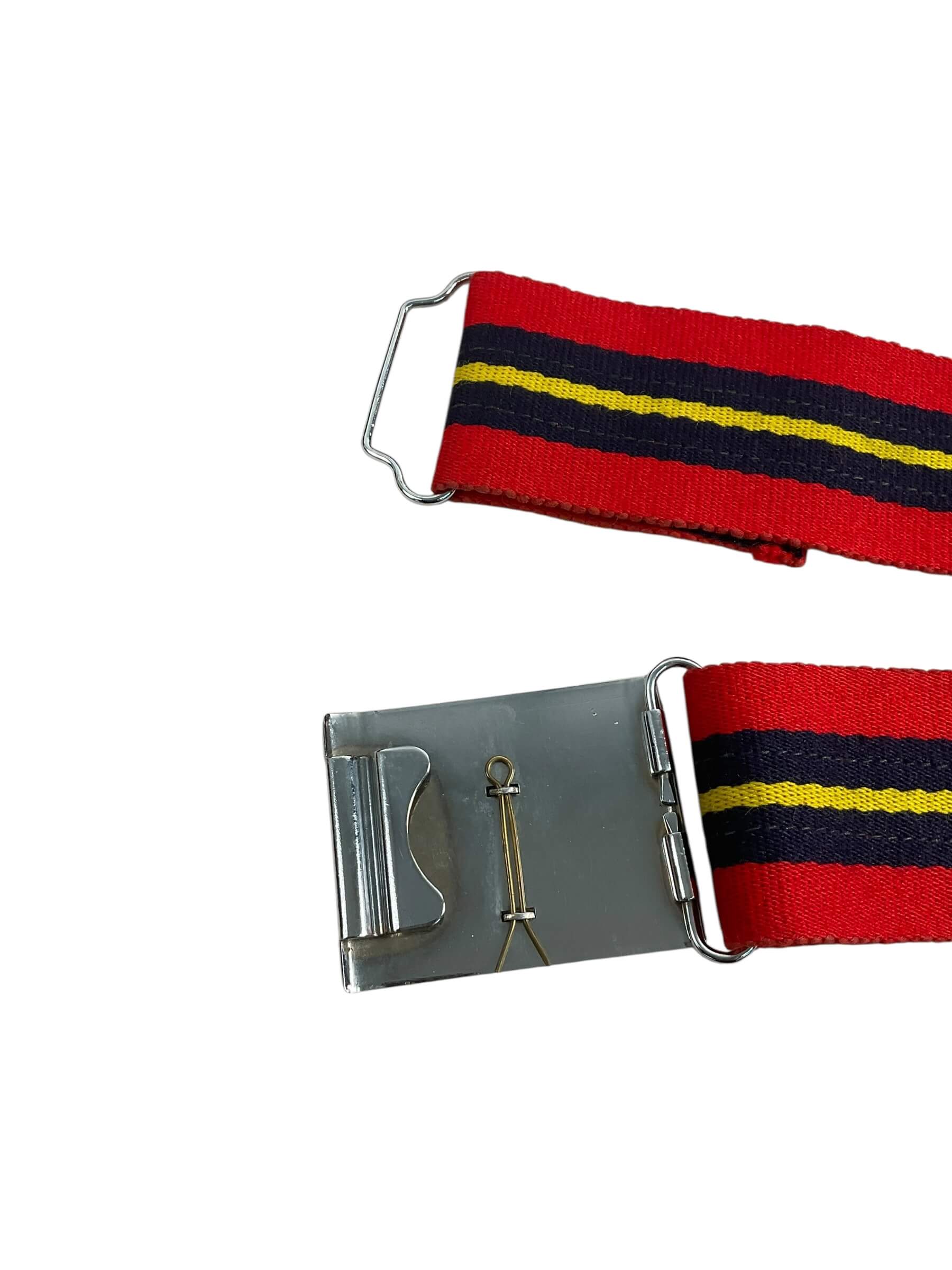 British Royal Artillery Stable Belt and Buckle Maker Hobson and Sons British Royal Artillery Stable Belt and Buckle Maker Hobson and Sons