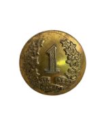 WW1 Canadian CEF 1st Ontario Regiment Large Size Officers Button