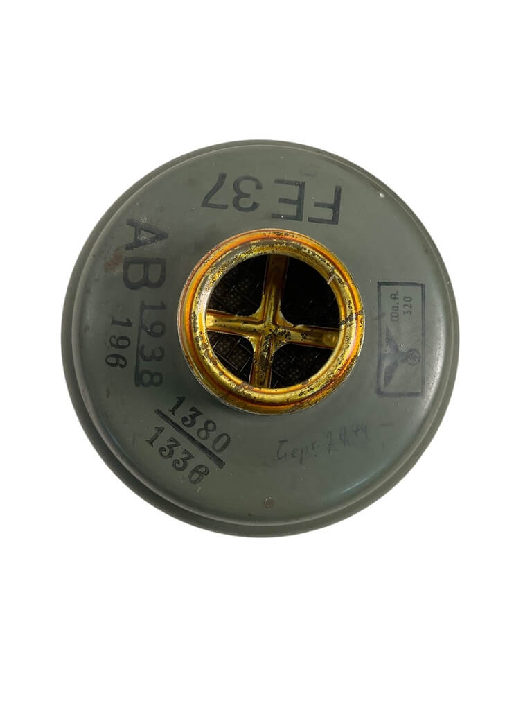 WW2 German Army Respirator In Cannister Named WW2 German Army Respirator In Cannister Named