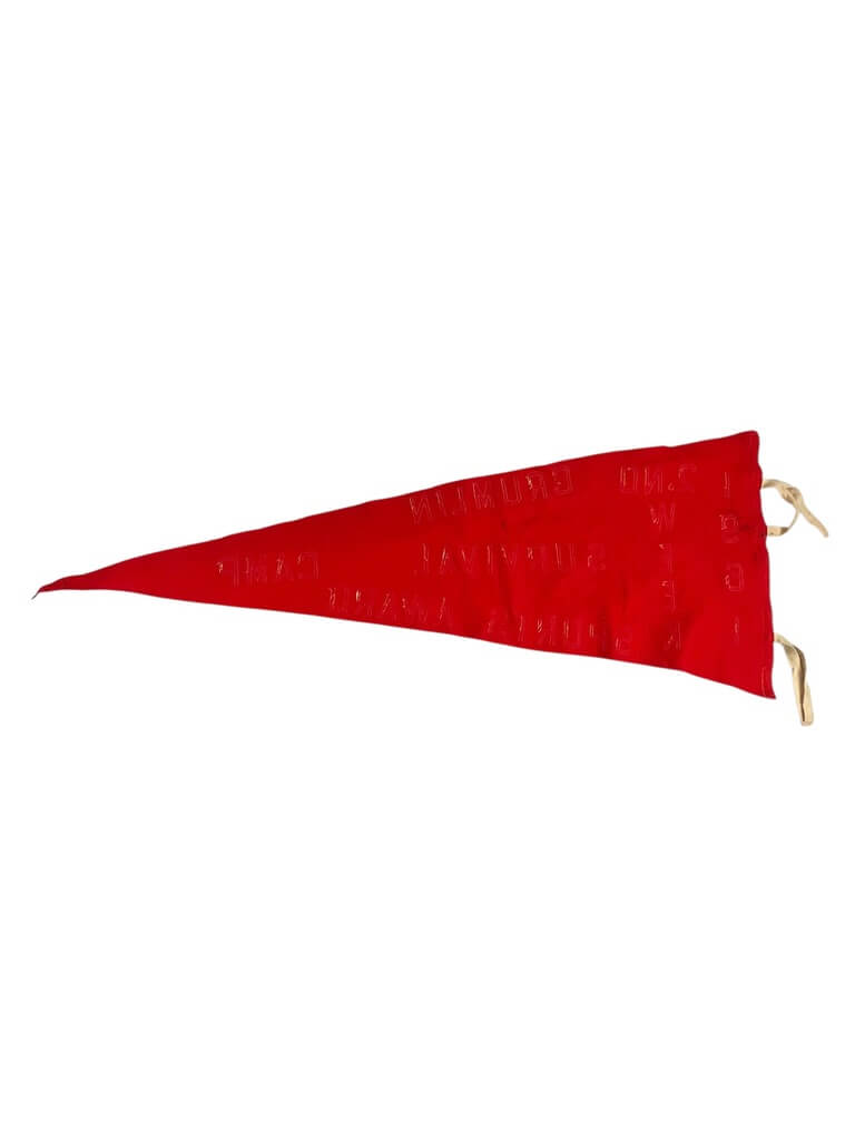 Canadian Army Survival Camp 1961 Sports Award Pennant Flag 28" X 11" Canadian Army Survival Camp 1961 Sports Award Pennant Flag 28" X 11"