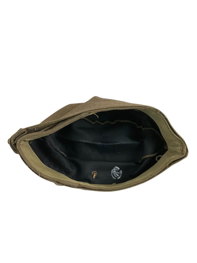 WW2 Canadian Army Wedge Cap Size 7 1/2 Dated 1940 C Broad Arrowed WW2 Canadian Army Wedge Cap Size 7 1/2 Dated 1940 C Broad Arrowed