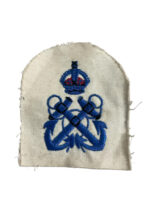 WW2 Canadian RCN Petty Officer 1st Class Trade Patch