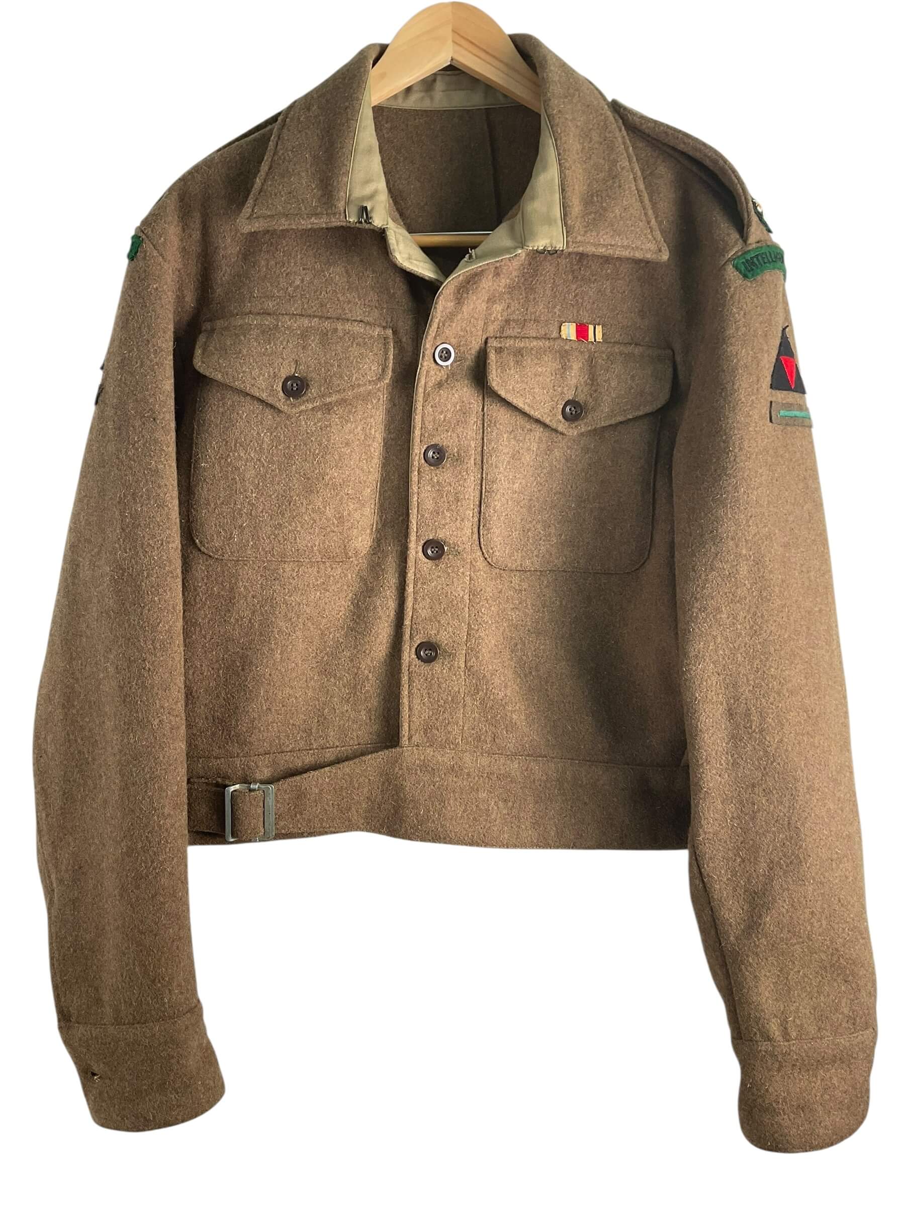 WW2 British Intelligence Corps Battledress Jacket What Price Glory REPRODUCTION WW2 British Intelligence Corps Battledress Jacket What Price Glory REPRODUCTION