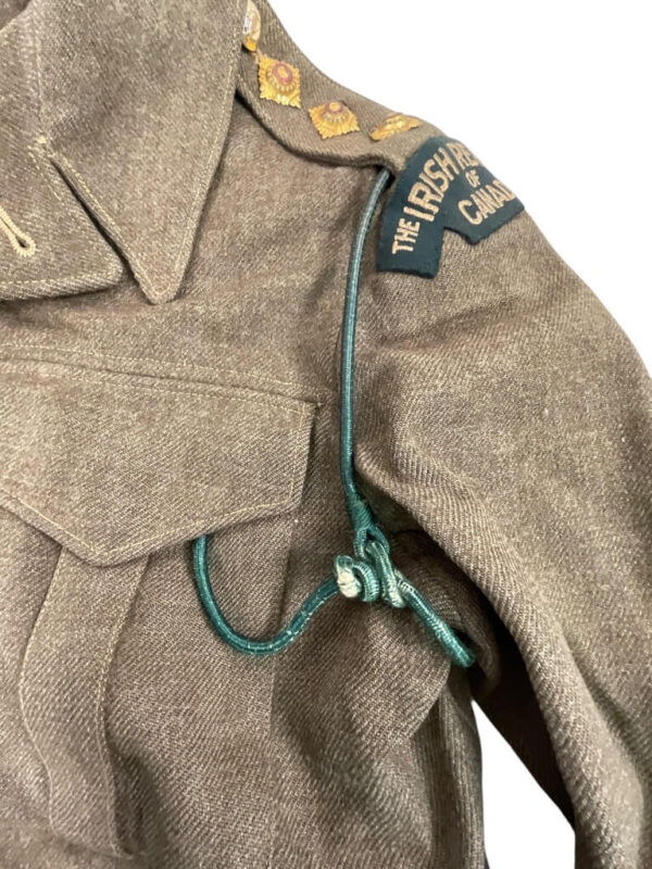 Canadian Irish Regiment of Canada Officers Battledress Jacket Size 7 Dated 1947